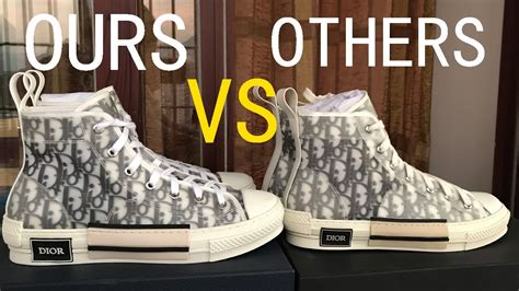 real vs fake dior converse|are dior shoes genuine.